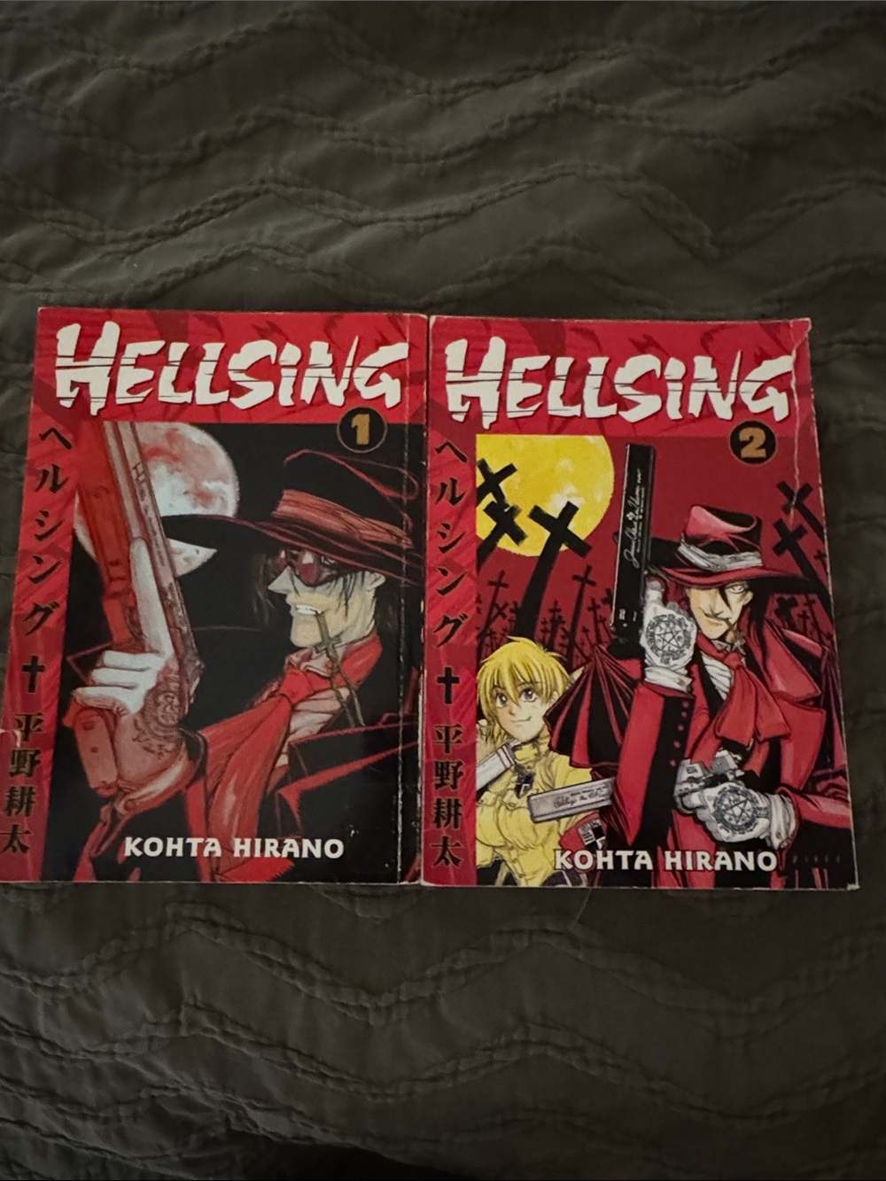 Hellsing First Edition 1 & 2 Books